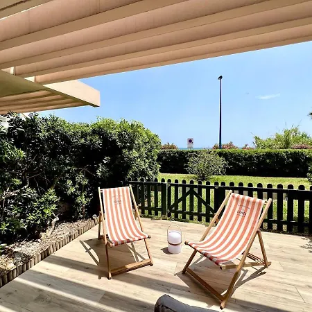 Loubet - Proximite Marina Baie Des Anges - Front De - Parking Prive 公寓 *