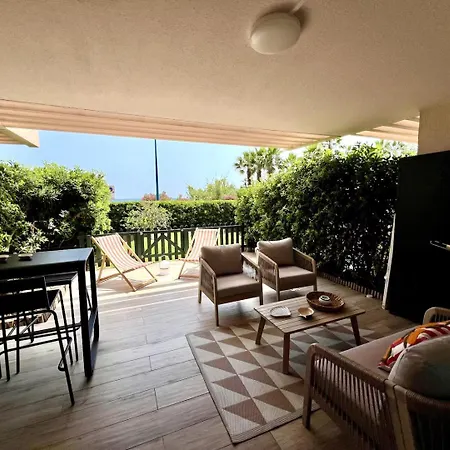 公寓 Loubet - Proximite Marina Baie Des Anges - Front De - Parking Prive